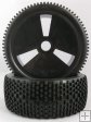 1/8 Buggy tires hollow dish wheel and I-Beam tire un-mounted 2pa