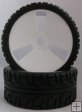 1/8 buggy tires hollow dish wheel and street tire un-mounted 2pa